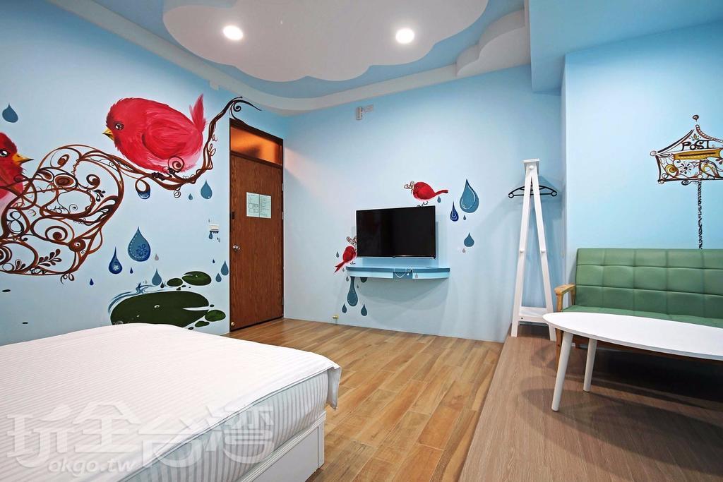 Ark Stay方舟文旅山嵐新館溜滑梯商務民宿 Jiji Esterno foto