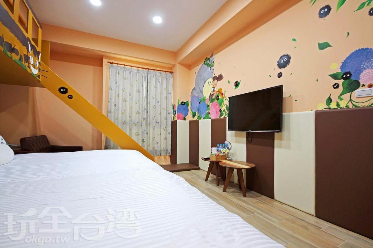 Ark Stay方舟文旅山嵐新館溜滑梯商務民宿 Jiji Esterno foto